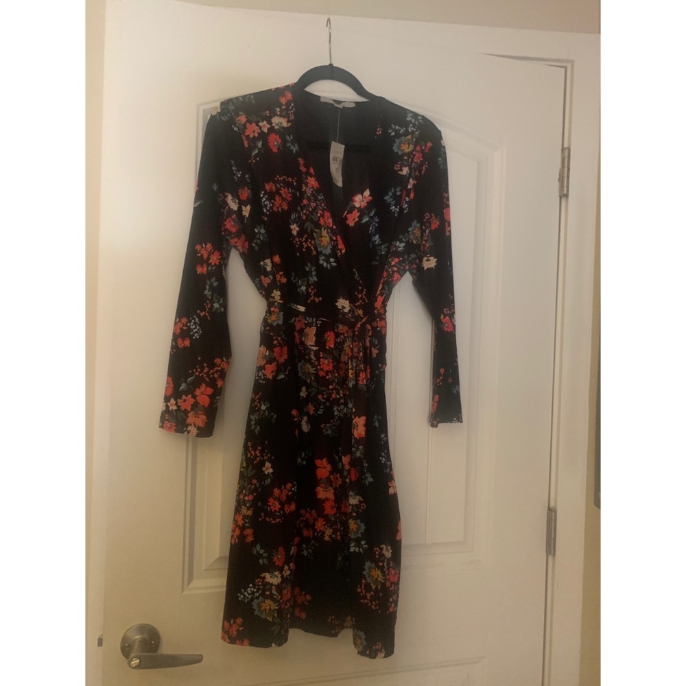NWT Loft Petite Floral Wrap Dress